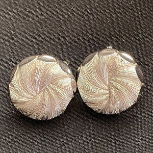 Monet Swirl Clip Earrings